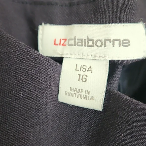 Liz Claiborne Slip On Dress Pants Size 16 - Picture 2 of 4